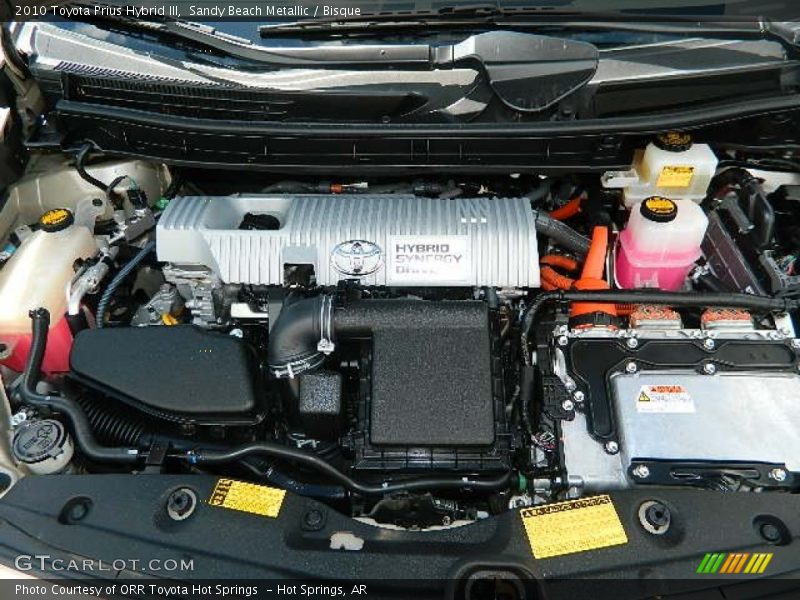 Sandy Beach Metallic / Bisque 2010 Toyota Prius Hybrid III