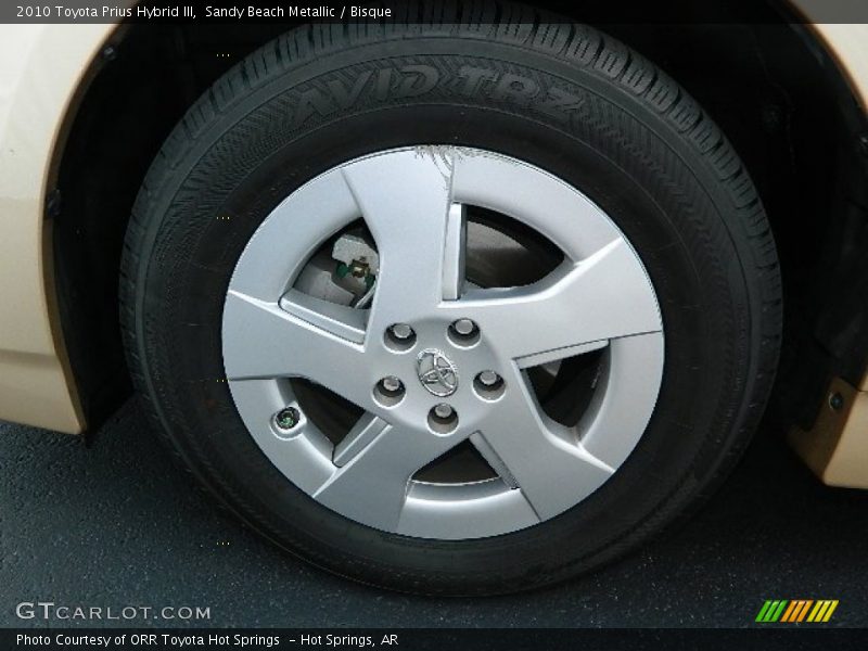 Sandy Beach Metallic / Bisque 2010 Toyota Prius Hybrid III
