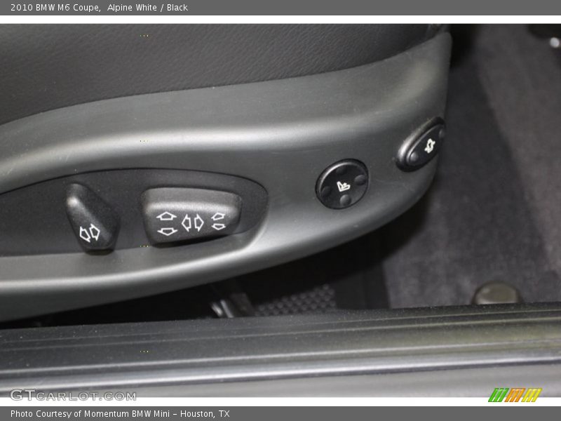 Alpine White / Black 2010 BMW M6 Coupe