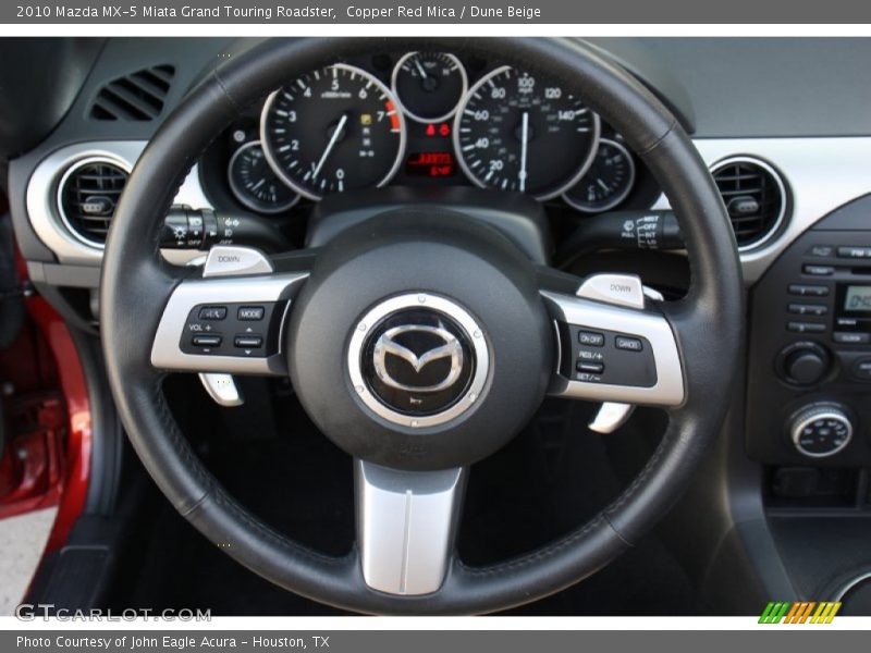  2010 MX-5 Miata Grand Touring Roadster Steering Wheel