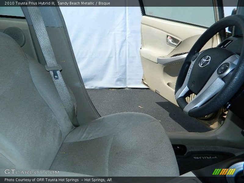 Sandy Beach Metallic / Bisque 2010 Toyota Prius Hybrid III
