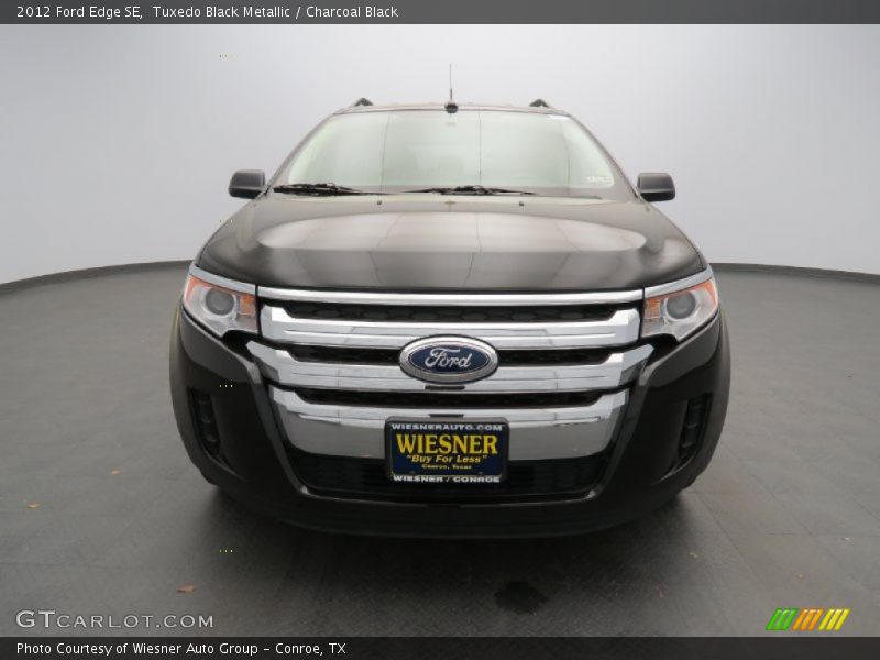 Tuxedo Black Metallic / Charcoal Black 2012 Ford Edge SE