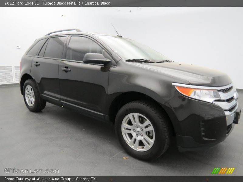 Tuxedo Black Metallic / Charcoal Black 2012 Ford Edge SE