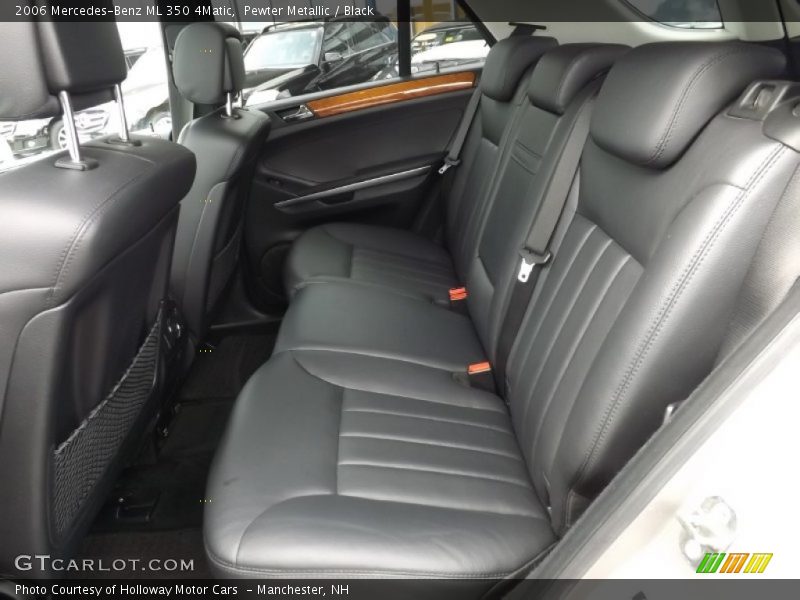 Pewter Metallic / Black 2006 Mercedes-Benz ML 350 4Matic