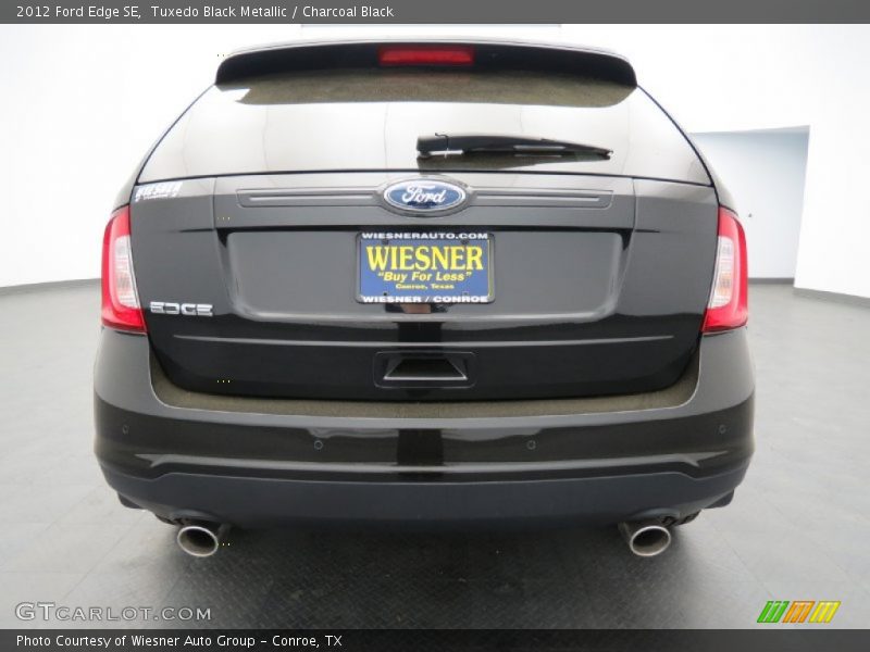 Tuxedo Black Metallic / Charcoal Black 2012 Ford Edge SE