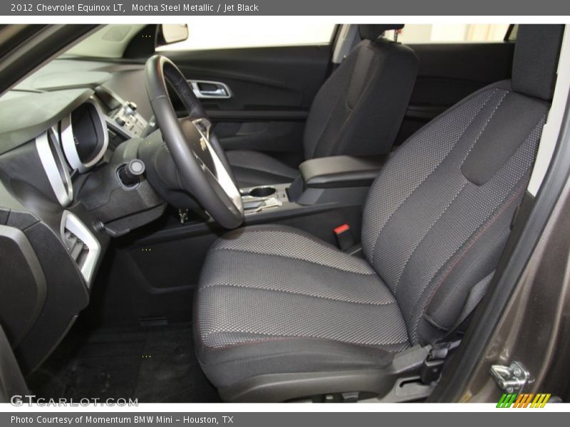 Mocha Steel Metallic / Jet Black 2012 Chevrolet Equinox LT