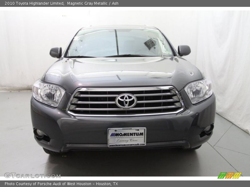 Magnetic Gray Metallic / Ash 2010 Toyota Highlander Limited