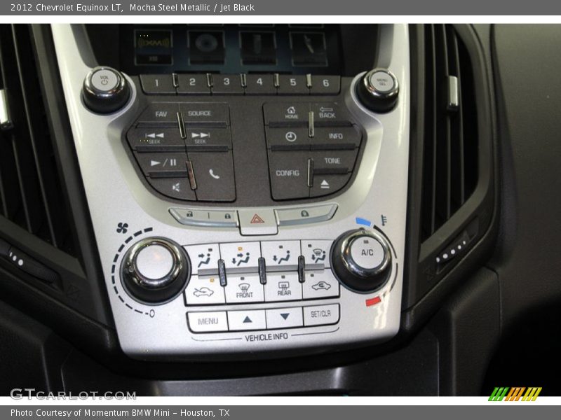 Mocha Steel Metallic / Jet Black 2012 Chevrolet Equinox LT