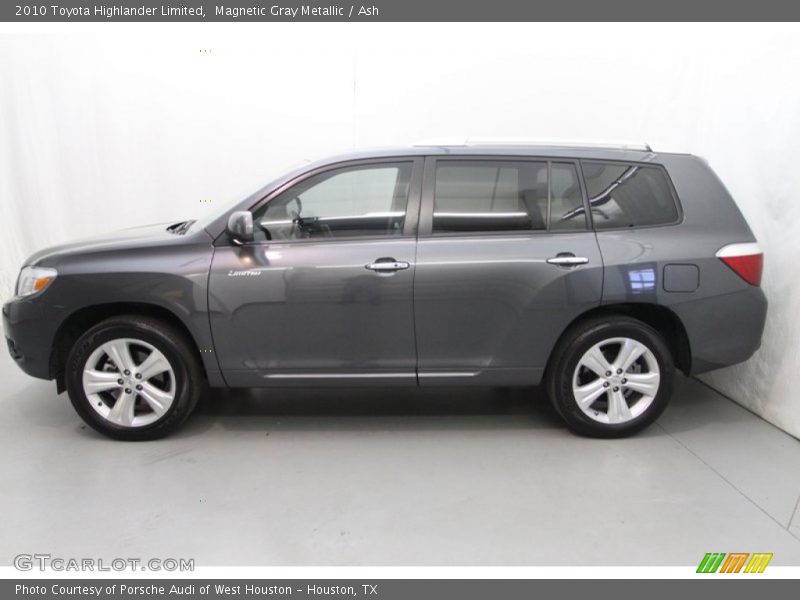 Magnetic Gray Metallic / Ash 2010 Toyota Highlander Limited