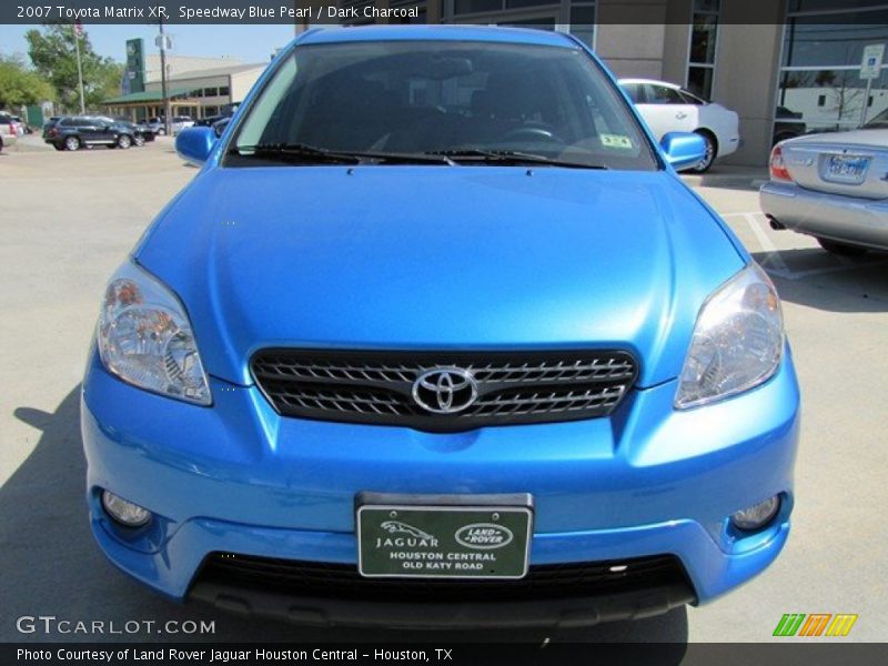 Speedway Blue Pearl / Dark Charcoal 2007 Toyota Matrix XR