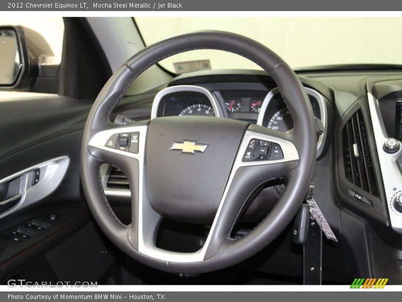 Mocha Steel Metallic / Jet Black 2012 Chevrolet Equinox LT