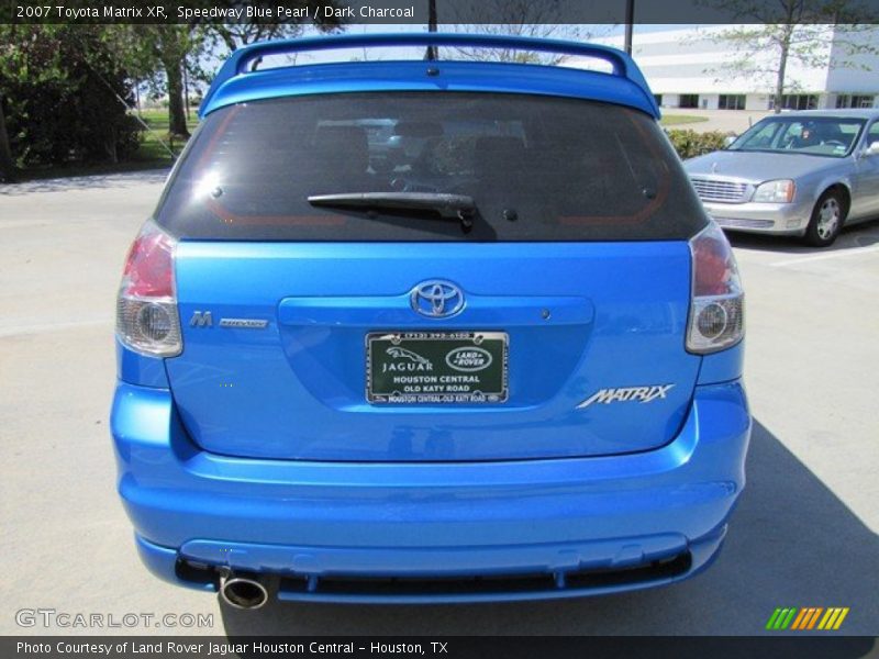 Speedway Blue Pearl / Dark Charcoal 2007 Toyota Matrix XR