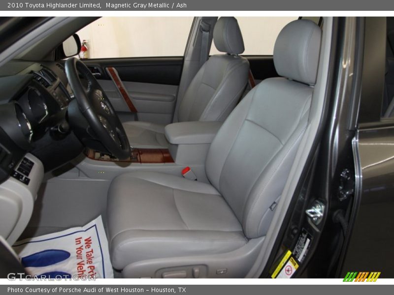 Magnetic Gray Metallic / Ash 2010 Toyota Highlander Limited