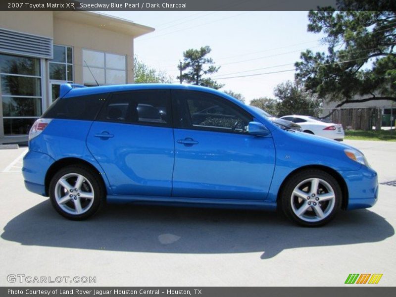Speedway Blue Pearl / Dark Charcoal 2007 Toyota Matrix XR