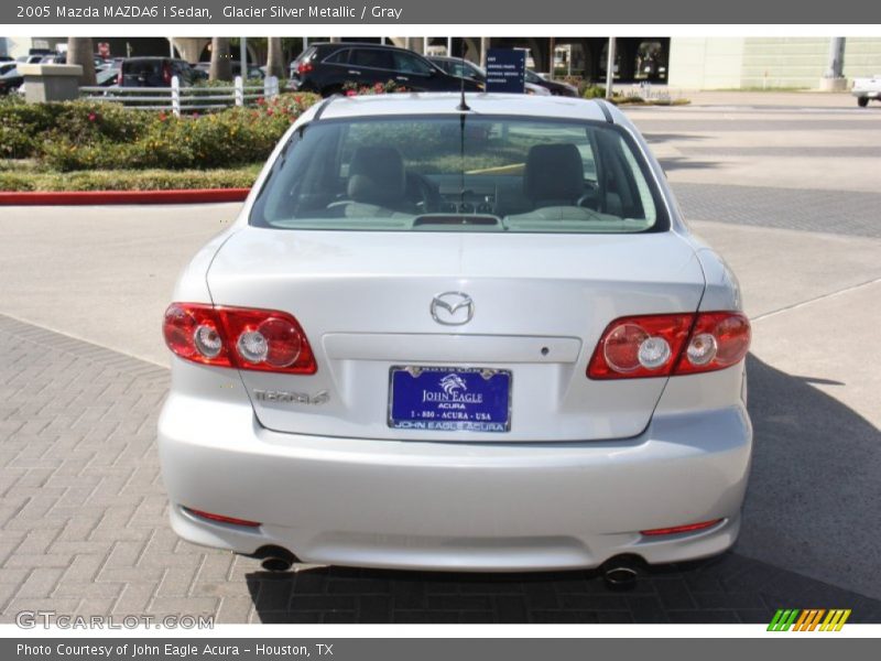 Glacier Silver Metallic / Gray 2005 Mazda MAZDA6 i Sedan