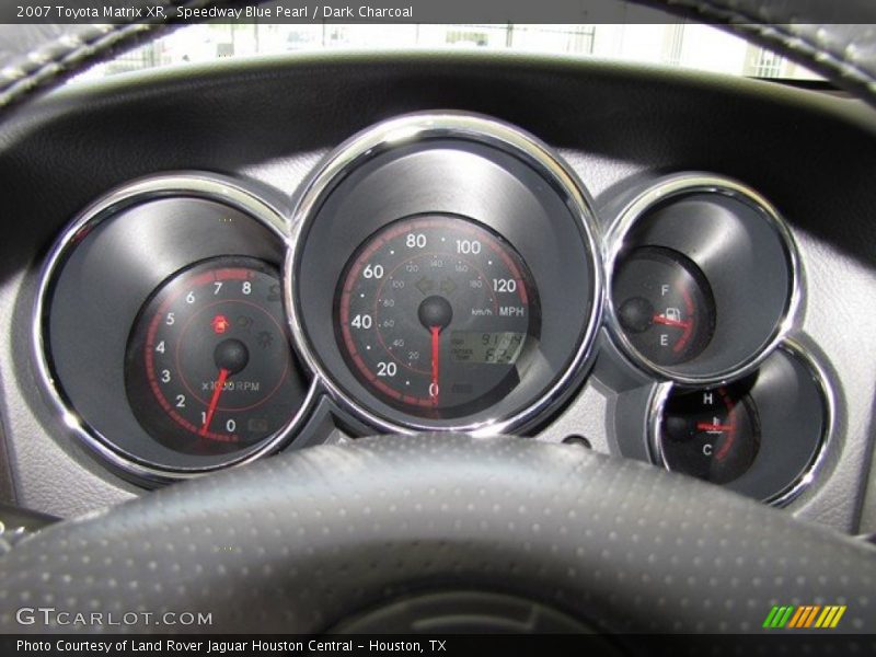  2007 Matrix XR XR Gauges