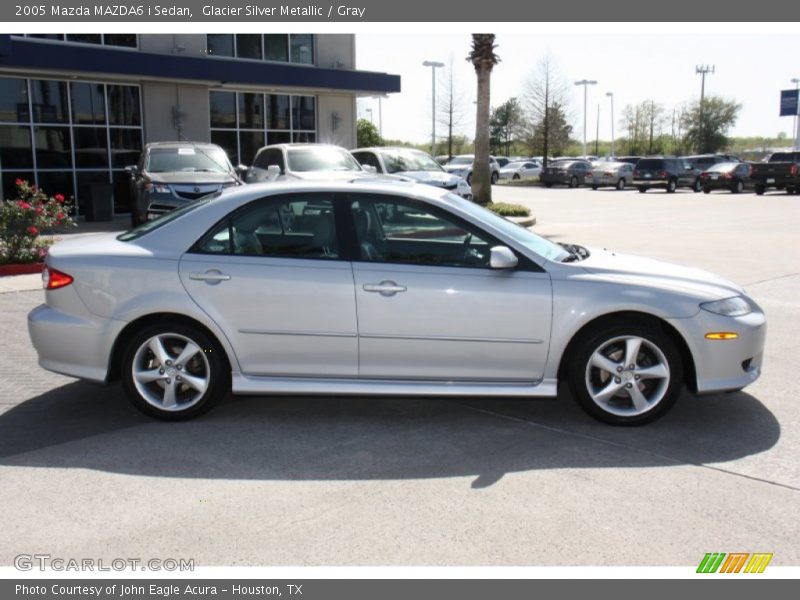Glacier Silver Metallic / Gray 2005 Mazda MAZDA6 i Sedan