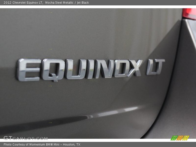 Mocha Steel Metallic / Jet Black 2012 Chevrolet Equinox LT