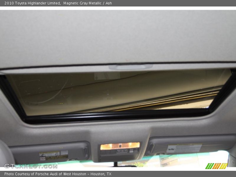 Magnetic Gray Metallic / Ash 2010 Toyota Highlander Limited