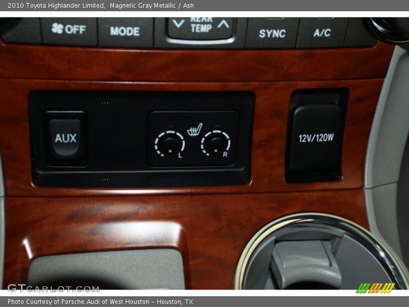 Magnetic Gray Metallic / Ash 2010 Toyota Highlander Limited