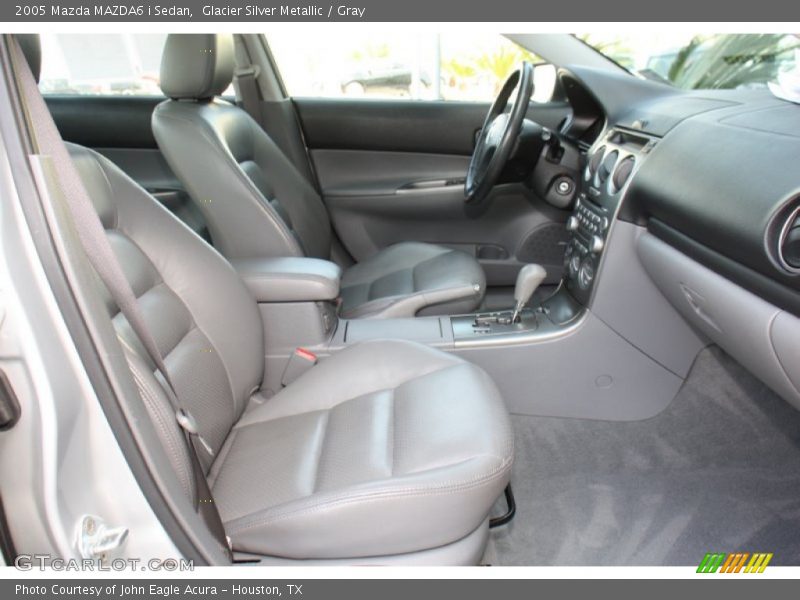 Glacier Silver Metallic / Gray 2005 Mazda MAZDA6 i Sedan