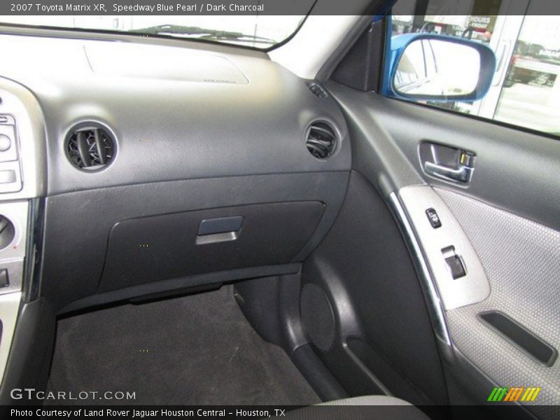 Speedway Blue Pearl / Dark Charcoal 2007 Toyota Matrix XR