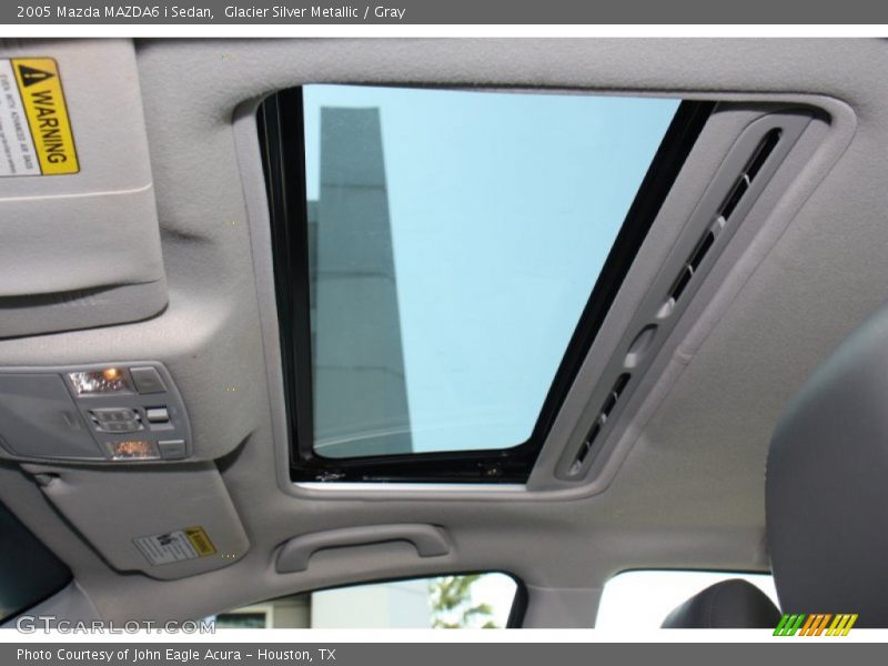 Glacier Silver Metallic / Gray 2005 Mazda MAZDA6 i Sedan
