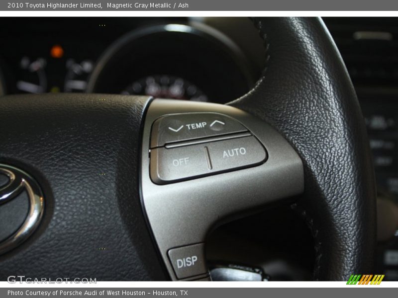 Magnetic Gray Metallic / Ash 2010 Toyota Highlander Limited
