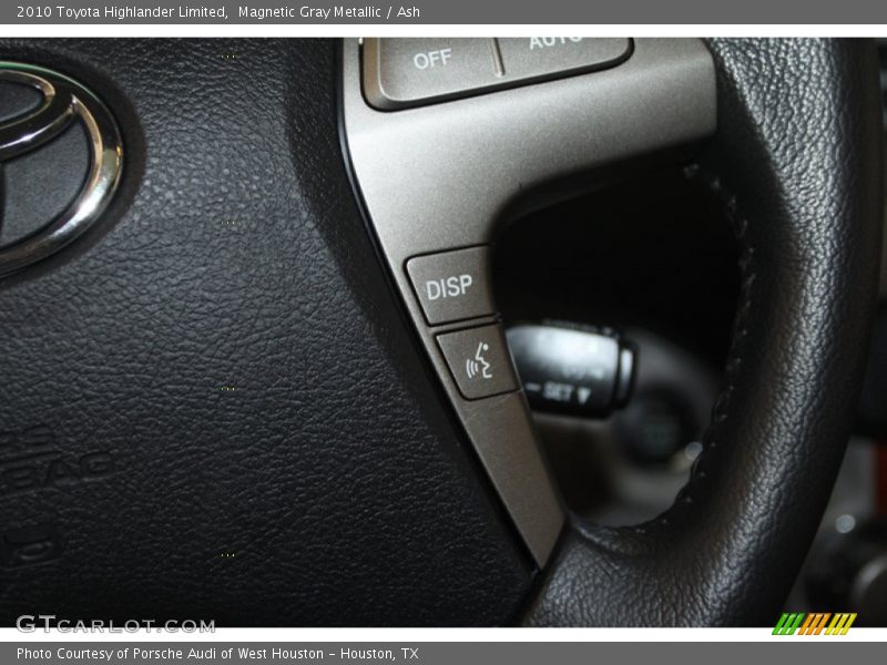 Magnetic Gray Metallic / Ash 2010 Toyota Highlander Limited
