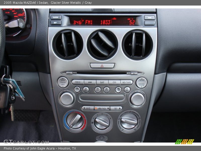 Glacier Silver Metallic / Gray 2005 Mazda MAZDA6 i Sedan