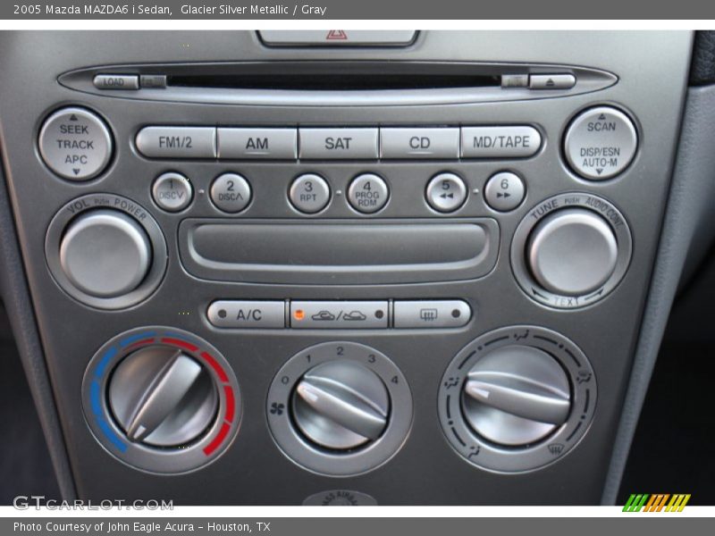 Glacier Silver Metallic / Gray 2005 Mazda MAZDA6 i Sedan