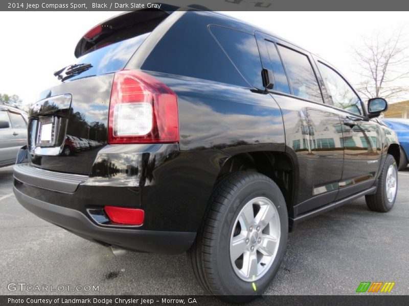 Black / Dark Slate Gray 2014 Jeep Compass Sport