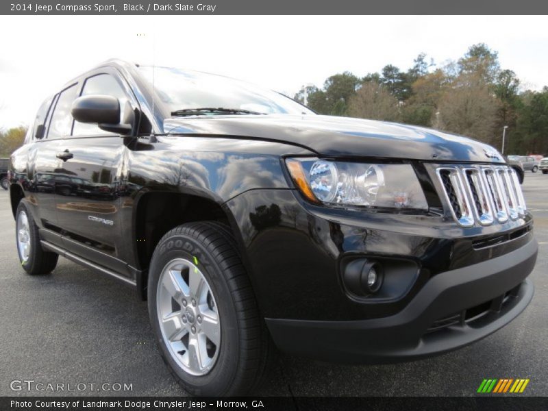 Black / Dark Slate Gray 2014 Jeep Compass Sport