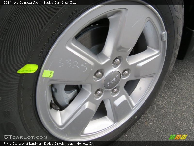 Black / Dark Slate Gray 2014 Jeep Compass Sport
