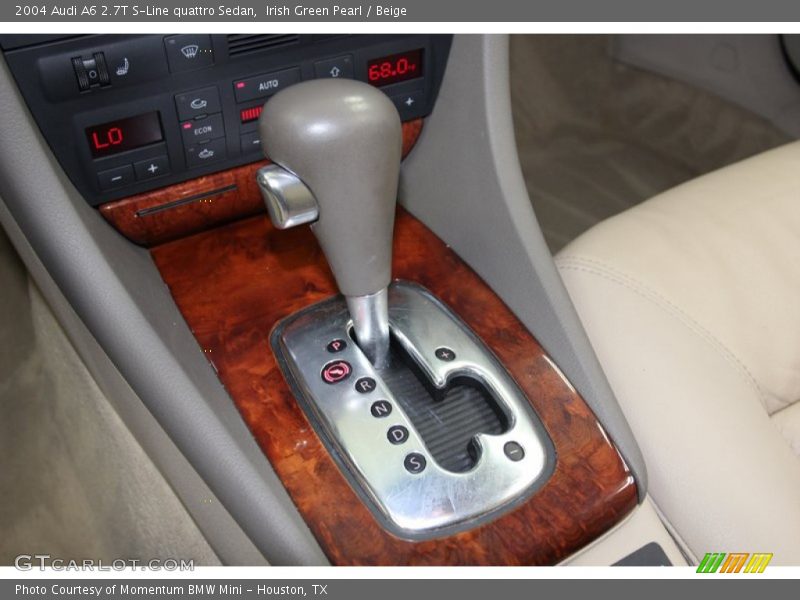  2004 A6 2.7T S-Line quattro Sedan 5 Speed Tiptronic Automatic Shifter