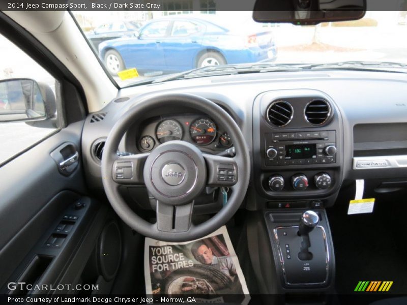Black / Dark Slate Gray 2014 Jeep Compass Sport