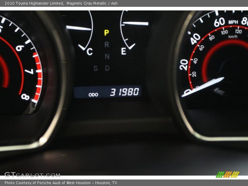 Magnetic Gray Metallic / Ash 2010 Toyota Highlander Limited
