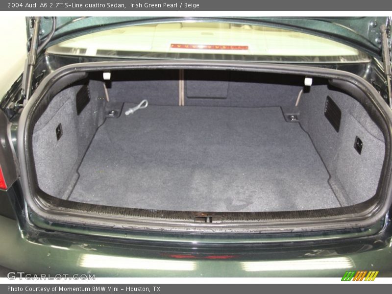  2004 A6 2.7T S-Line quattro Sedan Trunk