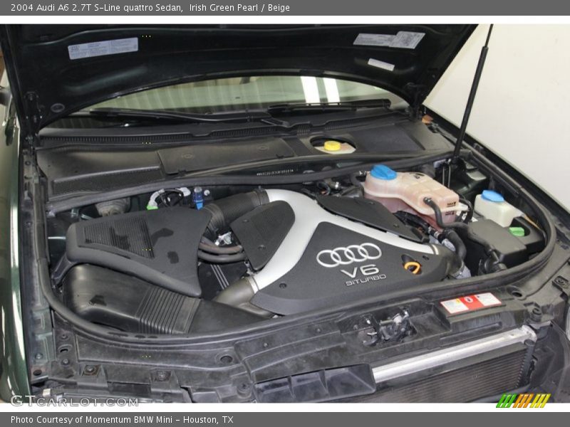  2004 A6 2.7T S-Line quattro Sedan Engine - 2.7 Liter Turbocharged DOHC 30-Valve V6