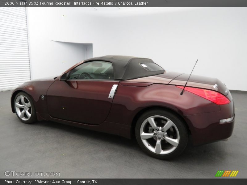 Interlagos Fire Metallic / Charcoal Leather 2006 Nissan 350Z Touring Roadster