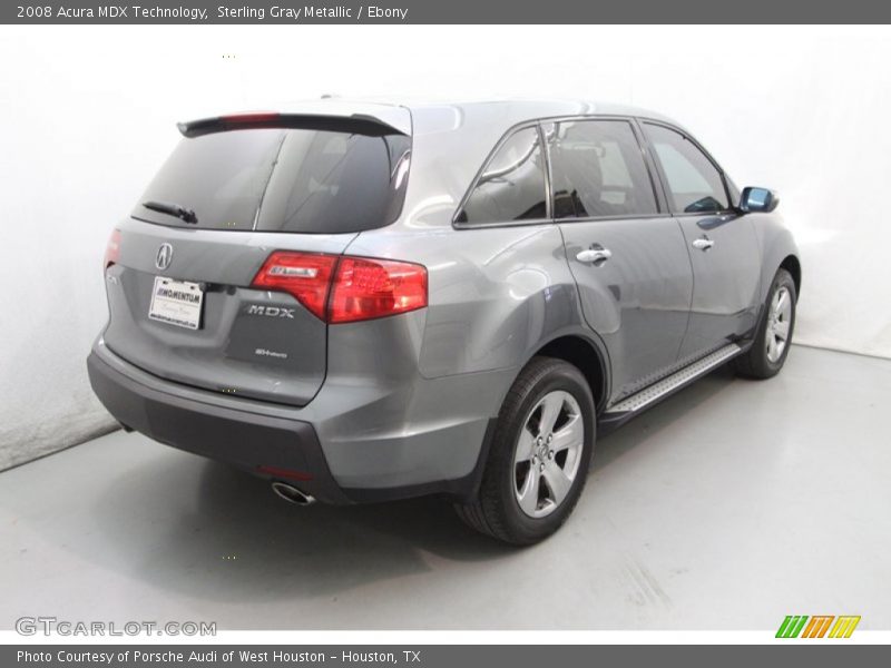 Sterling Gray Metallic / Ebony 2008 Acura MDX Technology