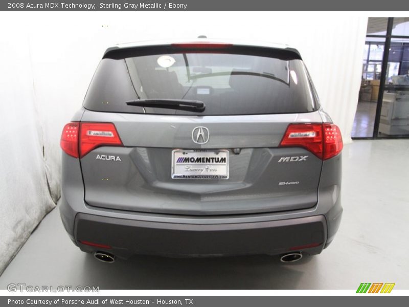 Sterling Gray Metallic / Ebony 2008 Acura MDX Technology