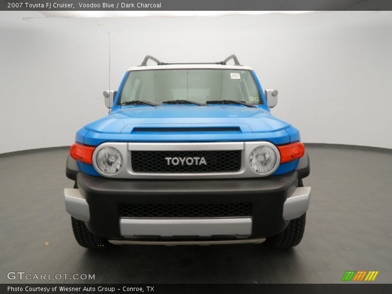 Voodoo Blue / Dark Charcoal 2007 Toyota FJ Cruiser