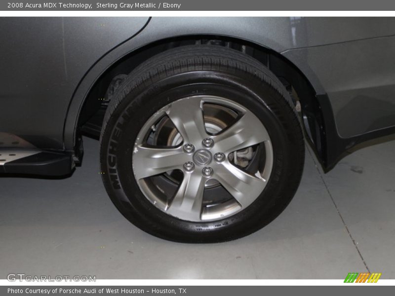 Sterling Gray Metallic / Ebony 2008 Acura MDX Technology