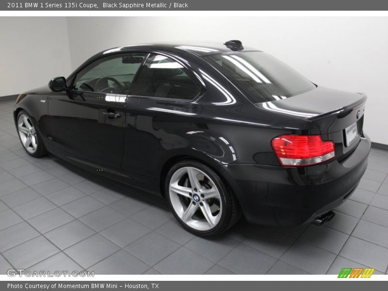  2011 1 Series 135i Coupe Black Sapphire Metallic