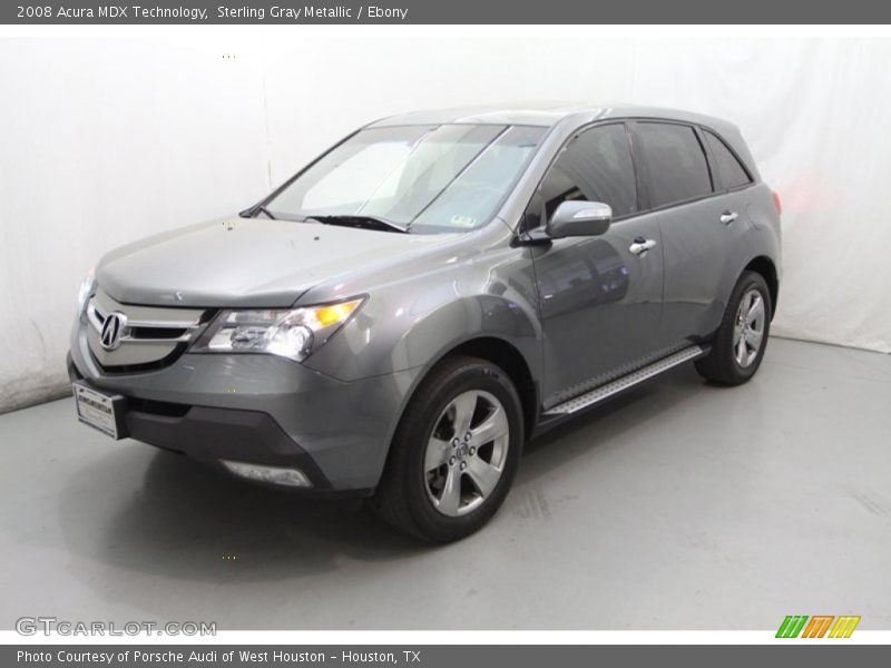 Sterling Gray Metallic / Ebony 2008 Acura MDX Technology