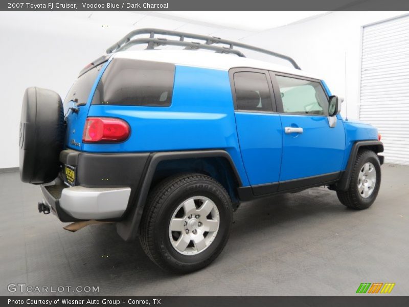 Voodoo Blue / Dark Charcoal 2007 Toyota FJ Cruiser