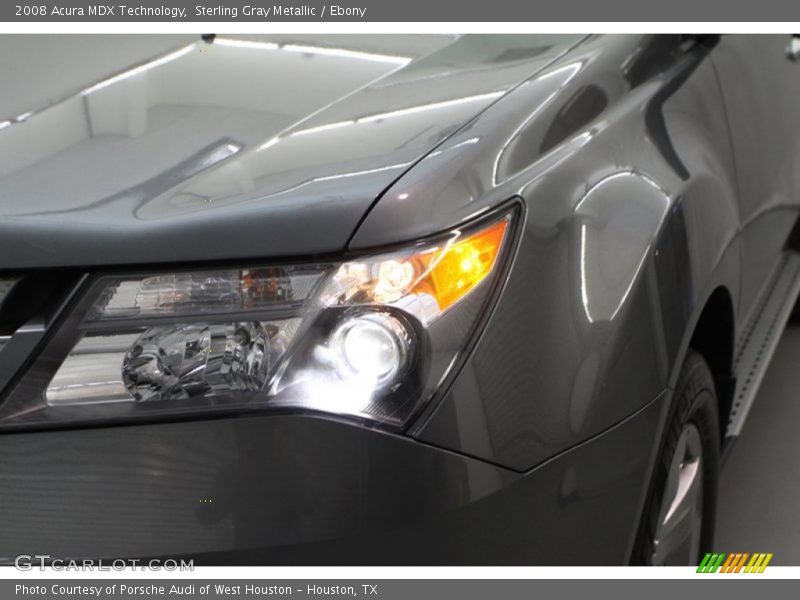 Sterling Gray Metallic / Ebony 2008 Acura MDX Technology