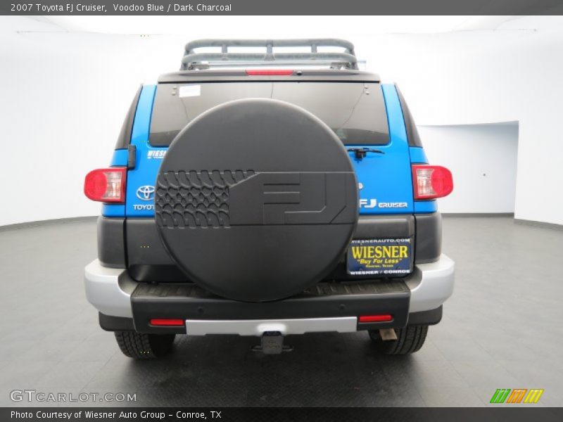 Voodoo Blue / Dark Charcoal 2007 Toyota FJ Cruiser