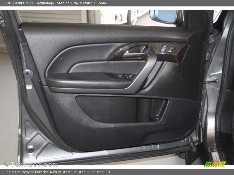 Sterling Gray Metallic / Ebony 2008 Acura MDX Technology